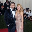 Blake Lively et son mari Ryan Reynolds - Soirée du Met Ball / Costume Institute Gala 2014: "Charles James: Beyond Fashion" à New York, le 5 mai 2014.   
