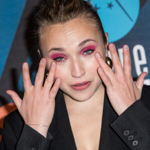 Chloé Jouannet au photocall du jury lors du 23e festival international du film de comédie de l'Alpe d'Huez, le 18 janvier 2020. © Cyril Moreau/Bestimage