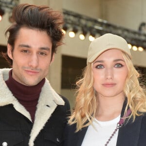 Félix Cordier et Chloé Jouannet - People au défilé Lacoste collection prêt-à-porter Automne/Hiver 2020-2021 lors de la Fashion Week à Paris, le 3 mars 2020. © Veeren Ramsamy-Christophe Clovis /Bestimage