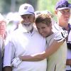 Céline Dion et René Angélil au tournoi de golf du Rancho Mirage de Californie