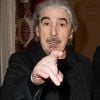 Serge Lama - Lancement du livre "Sardou Regards" de B.Kossek à l'hôtel Raphael à Paris, France. © Coadic Guirec/Bestimage