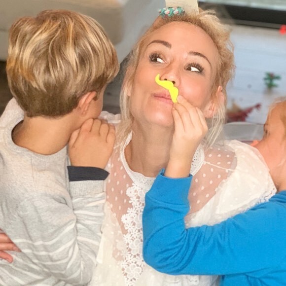 Elodie Gossuin et ses enfants sur Instagram, octobre 2020.