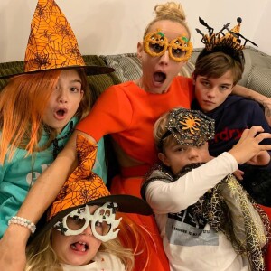 Elodie Gossuin et ses enfants sur Instagram, octobre 2020.