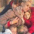 Elodie Gossuin et ses enfants sur Instagram, novembre 2020.