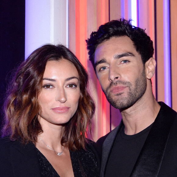 Exclusif - Valentin Léonard et Rachel Legrain-Trapani - Photocall en marge du défilé Etam Live Show 2020 à Paris le 29 septembre 2020. © Pool Agence Bestimage