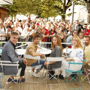 No Web - Grégoire Champion, Vanessa Demouy, Ariane Séguillion, Alexandre Brasseur, Linda Hardy, Farouk Bermouga DEMAIN NOUS APPARTIENT - 21ème édition du Festival de la Fiction TV de La Rochelle. Le 14 septembre 2019 © Christophe Aubert via Bestimage  