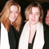 Carla Bruni et sa soeur Valeria Bruni Tedeschi à Paris.