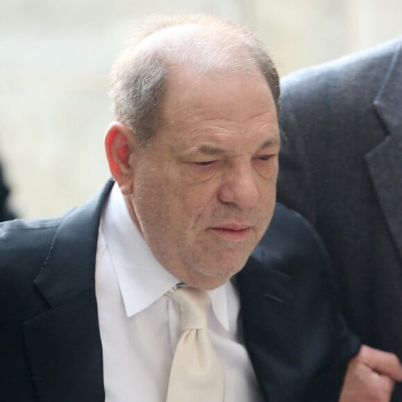 Harvey Weinstein arrive au tribunal à New York le 23 janvier 2020.