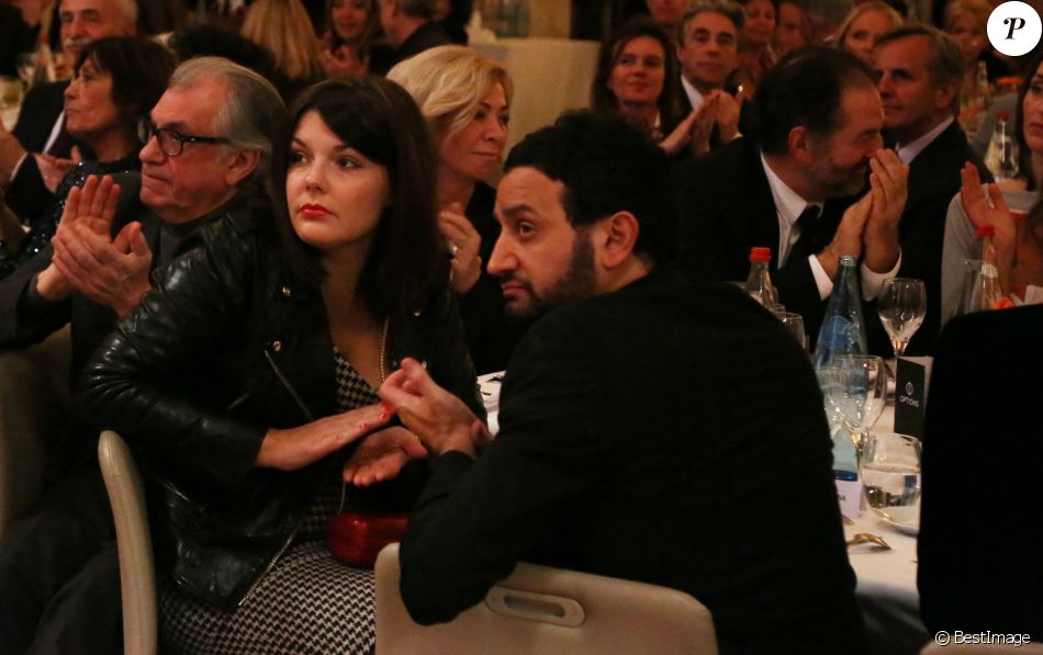 Exclusif - Cyril Hanouna et sa compagne Emilie - Prix Special - Soiree