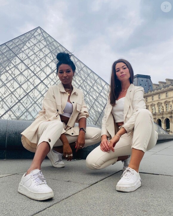 Angélique et Lola de "Koh-Lanta 2020" à Paris, le 23 septembre 2020