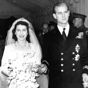 La reine Elizabeth et le prince Philip à Sandringham, au début des années 80.