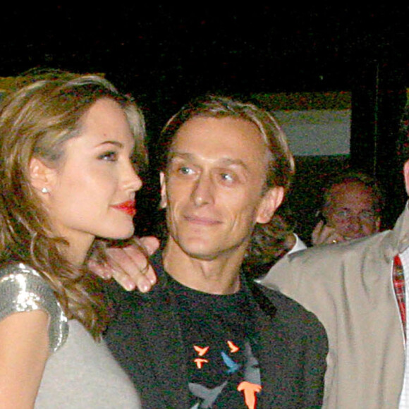 Angelina Jolie et son ex-mari Johnny Lee Miller étaient présents pour la projection du documentaire "Peace One Day" à New York. Le 11 septembre 2001.