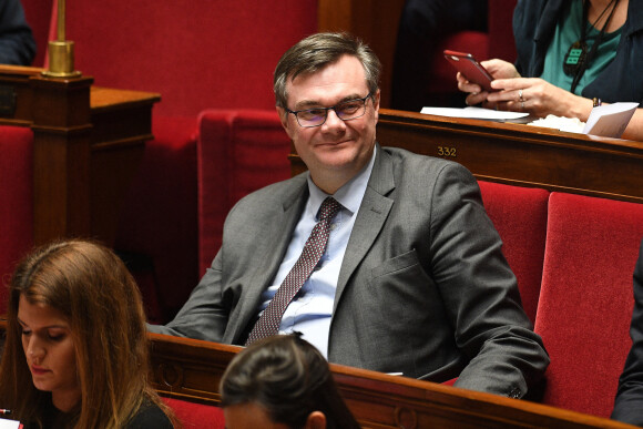 Le député Remy Rebeyrotte à l'Assemblée nationale le 21 janvier 2019, à Paris.