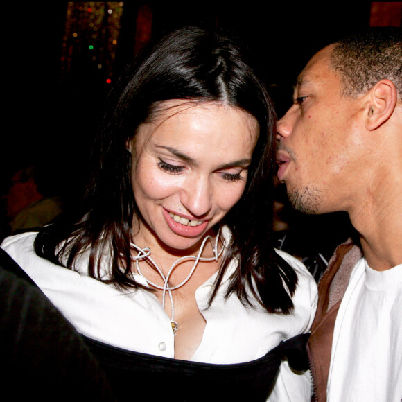 Béatrice Dalle et Joey Starr- Soirée au Café de l'Homme à Paris. 