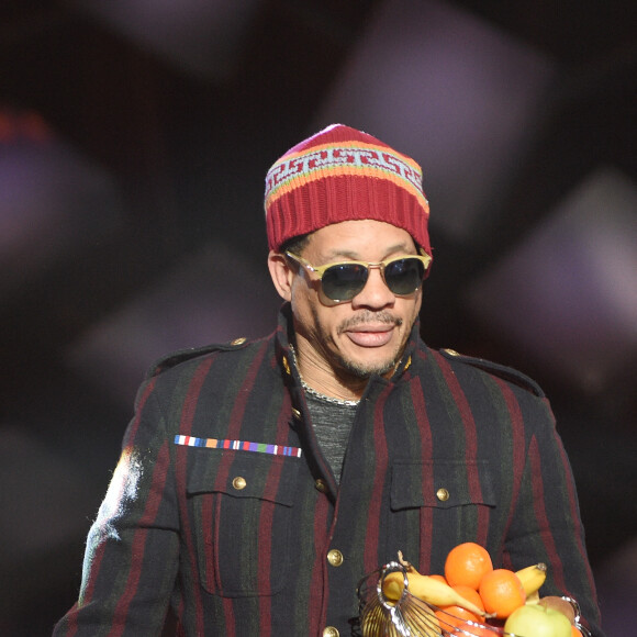 JoeyStarr lors de la cérémonie des 34e Victoires de la Musique à la Seine Musicale, Boulogne Billancourt le 8 février 209. © Coadic Guirec / Bestimage