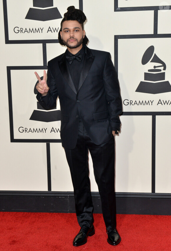 The Weeknd aux 58e Grammy Awards à Los Angeles, le 16 février 2016.