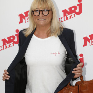 Christine Bravo au photocall de la conférence de rentrée du pôle Tv de NRJ Group à la brasserie Polpo à Levallois Perret le 28 juin 2017. © Veeren / Bestimage