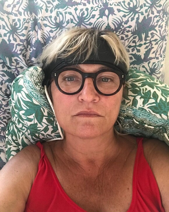 Christine Bravo en mode selfie sur Instagram. Novembre 2020.