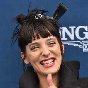 Erika Moulet - 167ème Prix de Diane Longines à l'hippodrome de Chantilly, à Chantilly, le 19 Juin 2016. © Giancarlo Gorassini/Bestimage 