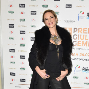 Asia Argento lors de la 4e édition des "Giuliano Gemma Awards" à Rome, le 26 février 2020.