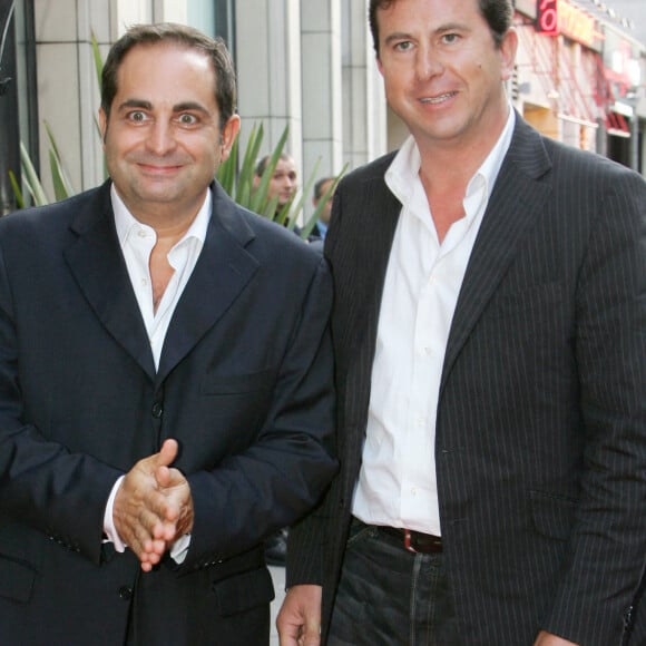 Laurent Fontaine et Pascal Bataille à la conférence de rentrée de la chaîne LCI