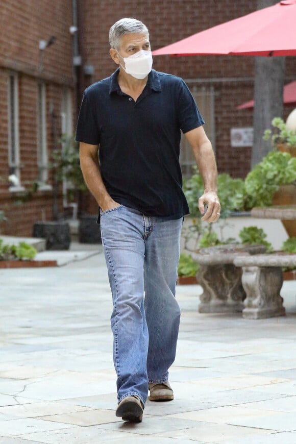 Exclusif - George Clooney à Los Angeles, le 24 octobre 2020