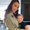 Nabilla avec son fils Milann (1 an) sur Instagram