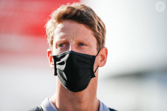 Romain Grosjean (FRA, Haas F1 Team) au Grand Prix automobile du Portugal 2020 disputé le 25 octobre 2020 sur le circuit de Portimão.