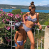 Barbara Morel avec son fils Aaron (6 ans) sur Instagram