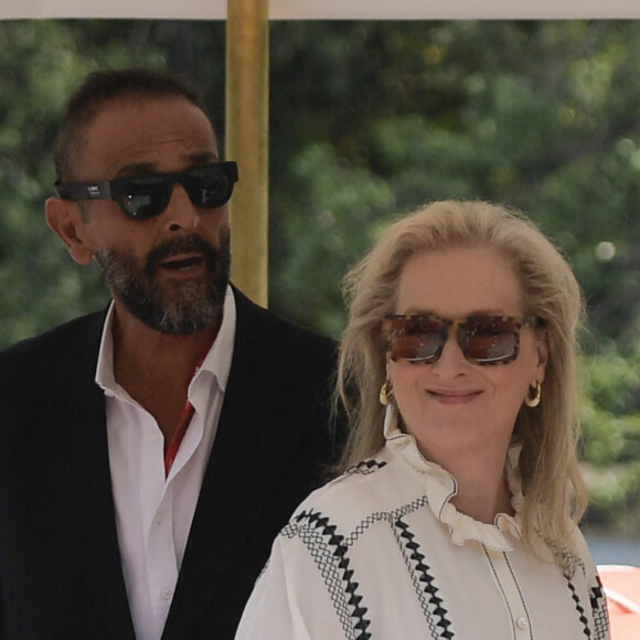 Meryl Streep arrive à l'hôtel Excelsior en marge du 76e festival du film de Venise, la Mostra, sur le Lido de Venise, Italie, le 1er septembre 2019.