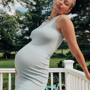 Gigi Hadid, enceinte. Décembre 2020.
