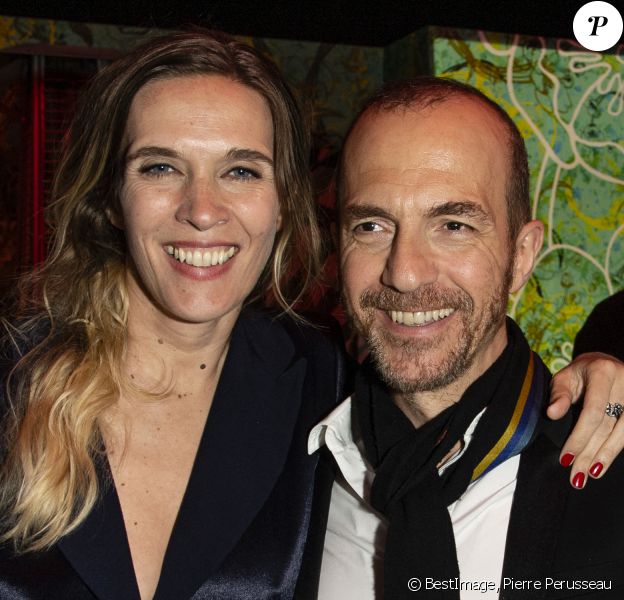 Exclusif - Marie Bastide et son compagnon Calogero lors de la 72e édition du Festival de Cannes, à la Suite Sandra & Co by Sandra Sisley © Pierre Perusseau/Bestimage