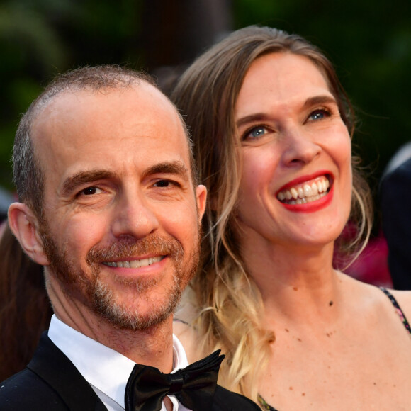 Calogero et sa compagne Marie Bastide à la première de "Les Plus Belles Années d'une Vie" lors du 72ème Festival International du Film de Cannes, le 18 mai 2019. © Rachid Bellak/Bestimage 