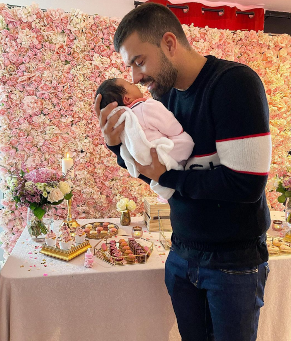 Vincent Queijo avec sa fille Maria-Valentina - Instagram