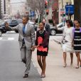  Barack et Michelle Obama avec leurs filles Malia et Sasha à Washington, en 2013. 