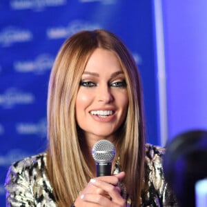 Exclusif - Caroline Receveur - Les célébrités assistent au dîner de gala de l'association "Make a wish" au Pavillon Potel et Chabot à Paris. Le 9 décembre 2019 © Rachid Bellak / Bestimage