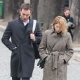 Léa Seydoux et son compagnon André Meyer à la sortie du ...