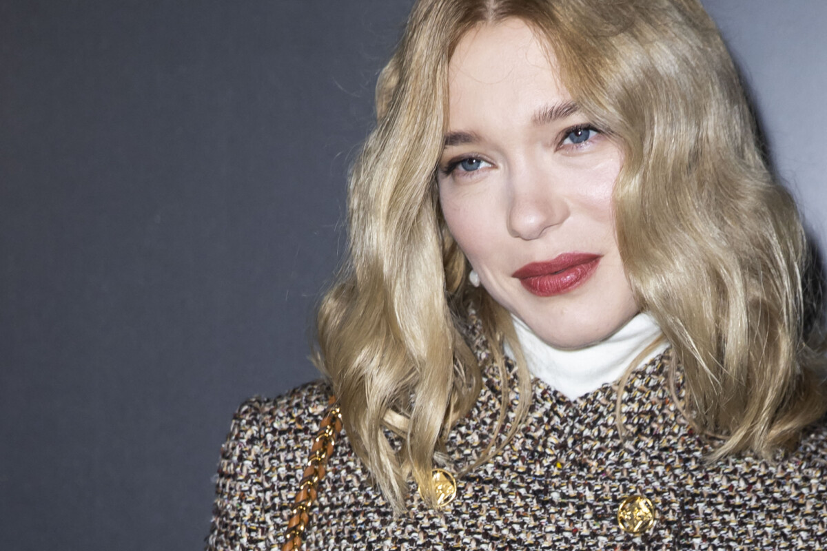 Photo : Léa Seydoux - Photocall du défilé Louis Vuitton prêt-à-porter  automne-hiver 2023/2024 lors de la Fashion Week de Paris (PFW), à Paris,  France, le 6 mars 2023. © Olivier Borde/Bestimage - Purepeople