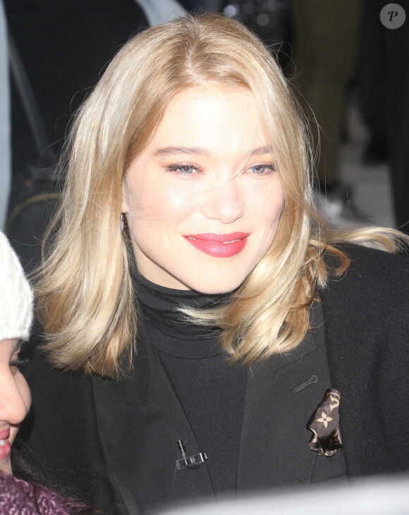 Léa Seydoux - Les acteurs du nouveau James Bond 'No Time To Die' arrivent dans les studios de l'émission 'Good Morning America' à New York, le 4 décembre 2019.