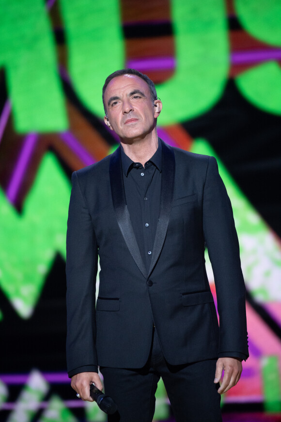 Nikos Aliagas à la 22e édition des NRJ Music Awards à la Seine musicale, le 5 décembre 2020.