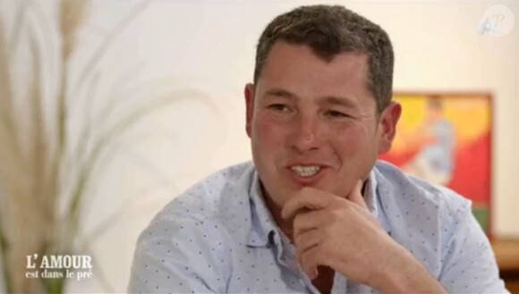 Paul-Henri lors du tournage de "L'amour est dans le pré 2020", diffusé le 9 mars, sur M6