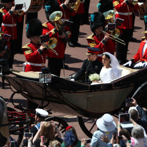 Mariage du prince Harry et de Meghan Markle à Windsor, le 19 mai 2018.