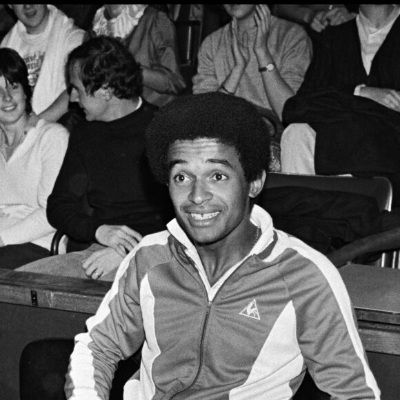 Yannick Noah en 1982.