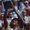 Yannick Noah remporte Roland-Garros en 1983.