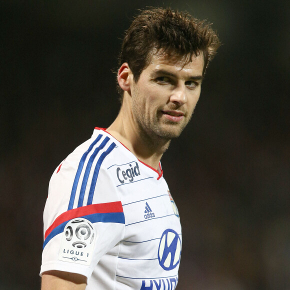 Yoann Gourcuff - Match de Ligue 1 Lyon - Psg au stade Gerland à Lyon le 8 février 2015.  French L1 football match Lyon (OL) vs Paris Saint-Germain (PSG) on February 8, 2015, at the Gerland stadium in Lyon.