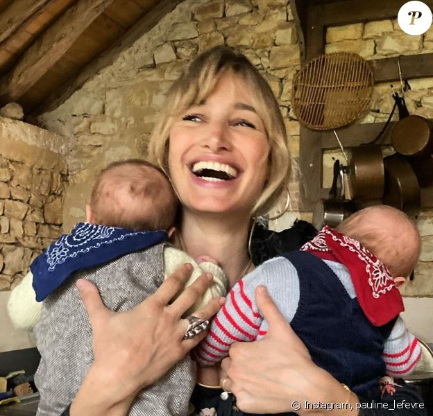 Pauline Lefèvre a annoncé être maman de jumeaux (qui ont déjà 2 mois) sur Instagram.