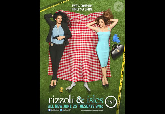Angie Harmon et Sasha Alexander dans la série "Rizzoli & Isles".