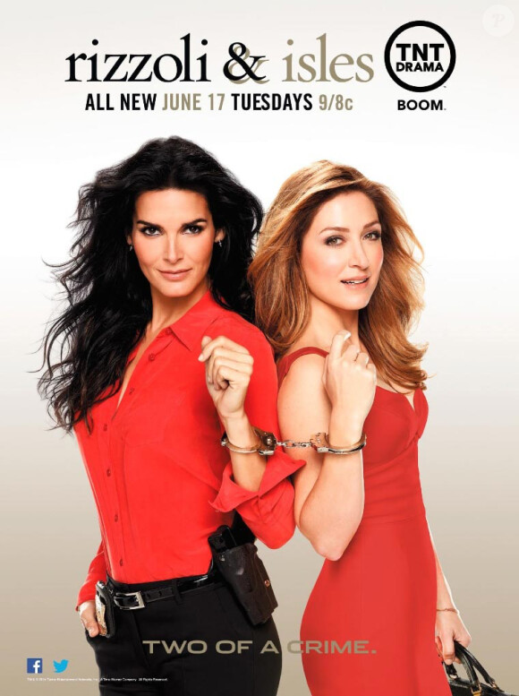 Angie Harmon et Sasha Alexander dans la série "Rizzoli & Isles".