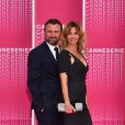 Alexandre Brasseur et Ingrid Chauvin durant le "Pink Carpet" des séries "Killing Eve" et "When Heroes Fly" lors du festival "Canneseries" à Cannes, le 8 avril 2018. © Bruno Bebert/Bestimage   