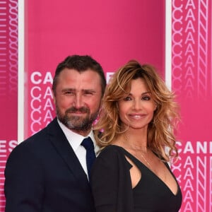 Alexandre Brasseur et Ingrid Chauvin durant le "Pink Carpet" des séries "Killing Eve" et "When Heroes Fly" lors du festival "Canneseries" à Cannes, le 8 avril 2018. © Bruno Bebert/Bestimage 